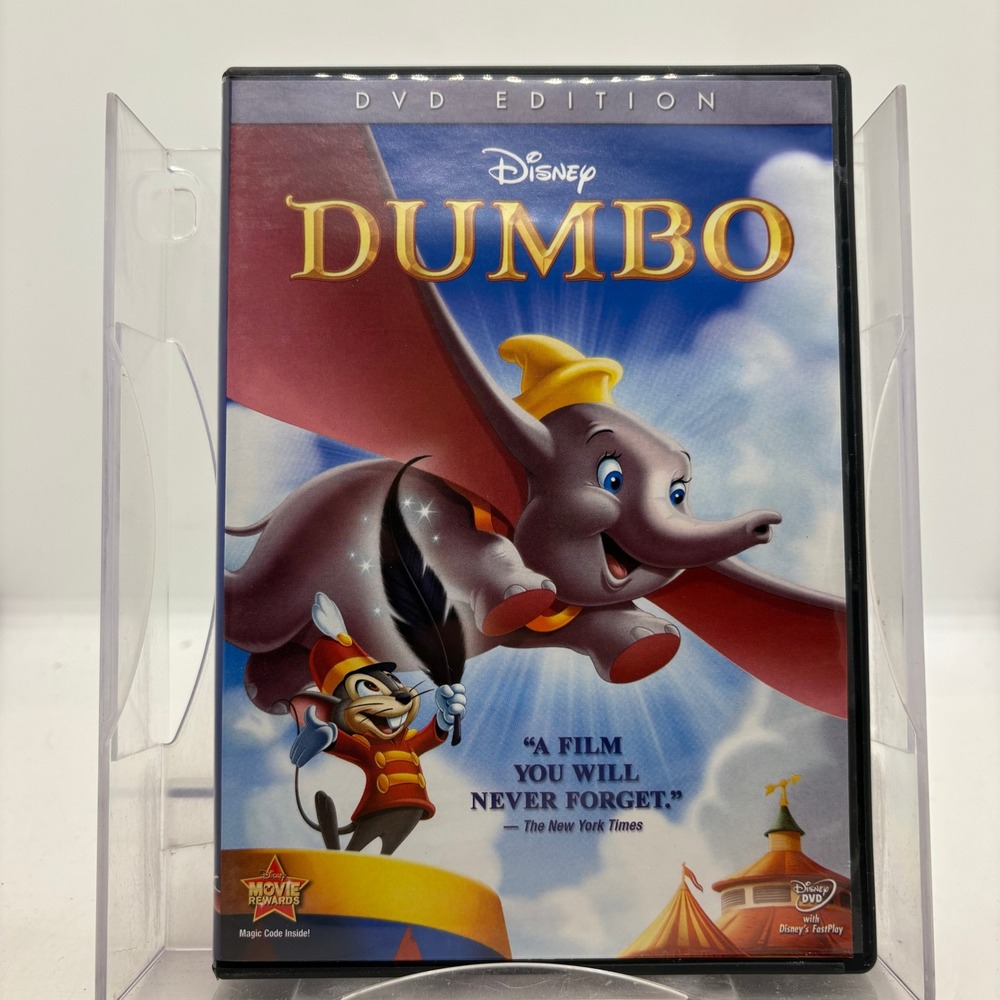 Disney Dumbo DVD 2011 70th Anniversary Edition Walt Disney Classic 102262A